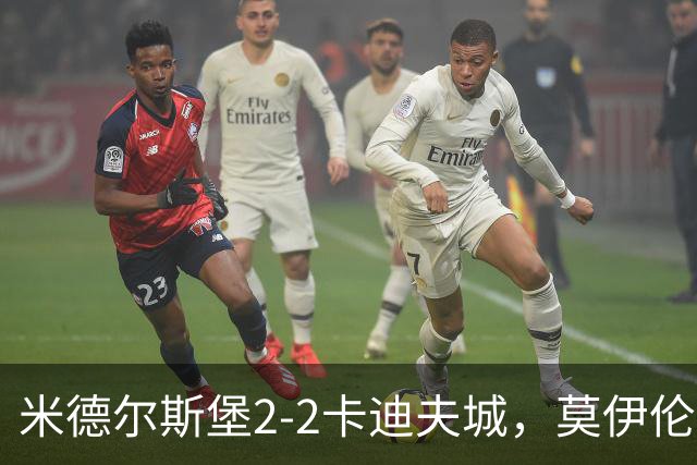 米德尔斯堡2-2卡迪夫城，莫伊伦破门，威尔-兰克希尔救主